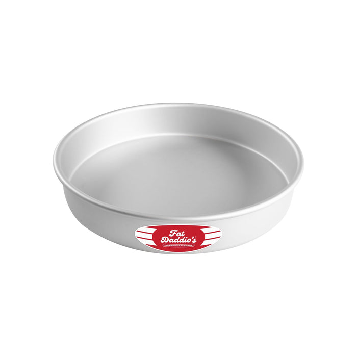 Fat Daddio's Round Cake Pan, 11 x 2 Inch, Silver