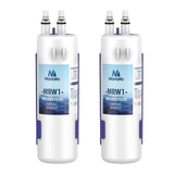 MARRIOTTO MRW1 Refrigerator Water Filter Compatible with Whirlpool W10295370A, EDR1RXD1, Filter 1, W10295370, P4RFWB, P8RFWB2L, 46-9930, 46-9081 Refrigerator Water Filter | Pack of 2