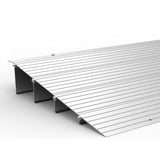 EZ-ACCESS Transitions Portable Self Supporting Aluminum Modular Entry Threshold Ramp Ideal for Doorways and Raised Landings, 4 Inch