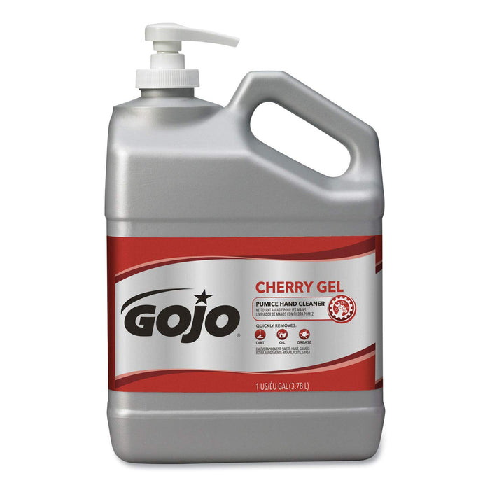 GOJO 235802EA Cherry Gel Pumice Hand Cleaner, Cherry, 1gal