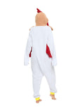 LABULA Slim Fit Unisex Adult Onesie Animal Pajamas Halloween Cosplay Sleepwear White