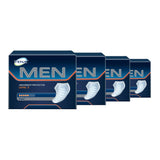 TENA for Men Level 3 Guard for Men, Super Absorbency Incontinence Protector (4 Pack of 64 Count)