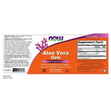 Now Foods Supplements, Aloe Vera (Aloe barbadensis) 10,000 mg, Supports Digestive Health*, 250 Softgels