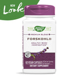 Nature's Way Forskohlii Standardized to Forskolin, Supports Healthy Body Composition*, 60 Vegan Capsules