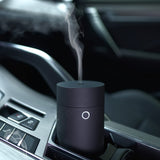 Car Diffuser for Essential Oils, Car Air Fresheners Fragrance Humidifiers, USB Powered Portable Cool Mist Ultrasonic Humidifiers for Car Home Office Bedroom (Thread Black)