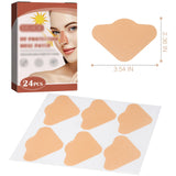 24 Pcs Skin Sun Protection Nose Patch Sunblock Guards for Sunscreen Golf Nose Bandage for Men Women Exposure Tanning Outdoor Sports Accessories, Beige