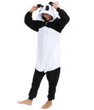 Wishliker Unisex Adult Onesie Costume Halloween Christmas Cosplay Animal Cartoon Pajamas Panda