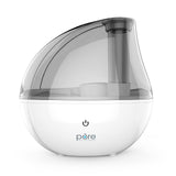 PURE ENRICHMENT® MistAire™ Silver MistAire Silver Ultrasonic Cool Mist Humidifier 1.5 L