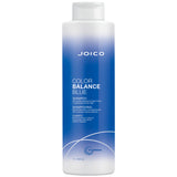 Joico Color Balance Blue Shampoo | For Lightened Brown Hair | Eliminate Brassy Orange Tones | Boost Color Vibrancy & Shine | UV Protection | With Rosehip Oil & Green Tea Extract | 33.8 Fl Oz