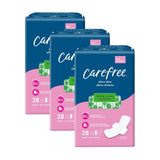 Carefree Ultra Thin Pads for Women, Super/Long Pads With Wings, 84ct (3 Packs of 28ct) | Carefree Pads, Feminine Care, Period Pads & Postpartum Pads | 84ct (3 Packs of 28ct)