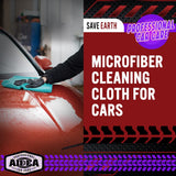 AIDEA Microfiber Cleaning Cloths-150PK, Microfiber Towels for Cars, Premium All-Purpose Car Cloth, Lint-Free Rags, Absorbent Microfiber Cloth for SUVs, House, Kitchen, Window-12×12"