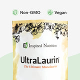 Inspired Nutrition UltraLaurin ® Supplement for Immune Support and Gut Health - Monolaurin Pellets - 21oz - 200 Servings, 3000 mg Each