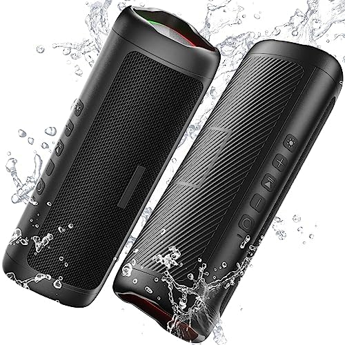 Bluetooth Speaker, IPX5 Waterproof Speaker with HD Sound, TWS Pairing, BT5.3, Portable Wireless Speakers for Home/Party/Outdoor/Beach, Electronic Gadgets, Birthday Gift - 2 Pack