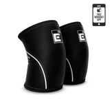 Knee Sleeves for Weightlifting (Sold as a Pair) - 6mm Neoprene for Knee Compression, Mobility, and Warmth - Perfect for Functional Fitness, Squats, Deadlifts, Olympic Lifting (Extra Large)