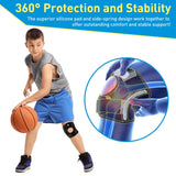 Kids Knee Brace for Knee Pain Relief Small Patellar Tendon Support Strap Adjustable Youth Patella Knee Straps for Meniscus Tear Injury