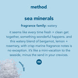 Method Foaming Hand Soap Refill, Sea Minerals, Recyclable Bottle, Biodegradable Formula, 28 fl oz (Pack of 4)