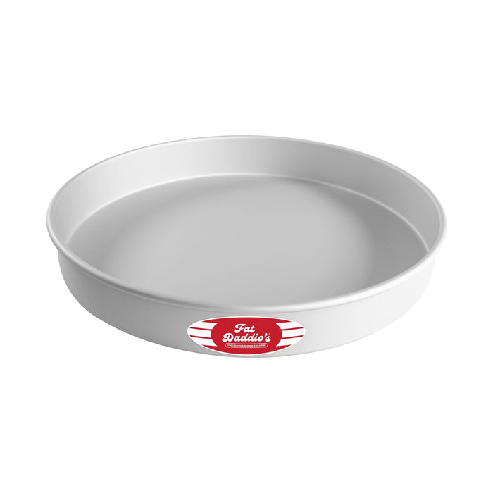 Fat Daddio's Round Cake Pan, 15 x 2 Inch, Silver