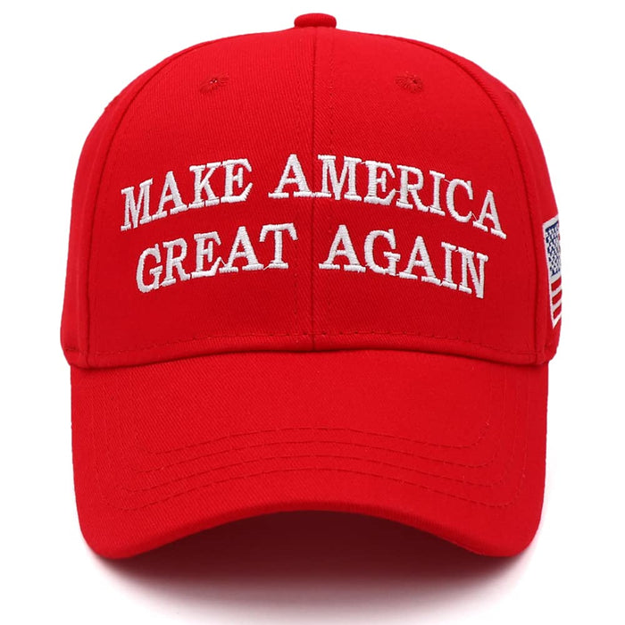 2 PCS Trump 2024 MAGA Hat,Donald Trump Hat Trump Merchandise 45-47 Make America Great Again Hat USA Flag Embroidery Baseball Cap