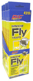 PIC Window Fly Trap, 4 Count Box, 3 Pack - 12 Traps Total