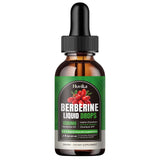 Berberine HCL Liquid Drops - 1500 mg Berberine Supplement with Ceylon Cinnamon, Chromium, Turmeric, Niacinamide - Supports Metabolism and Immune System, Gut Health - 2 FL Oz Vegan