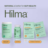 Hilma Daily Fiber + Digestive Enzymes – Fiber Supplement Powder with Prebiotics & Enzymes Formulated with Psyllium Husk & Acacia - Gluten Free, Vegan, FSA Eligible - Digestive Support - 30 Servings