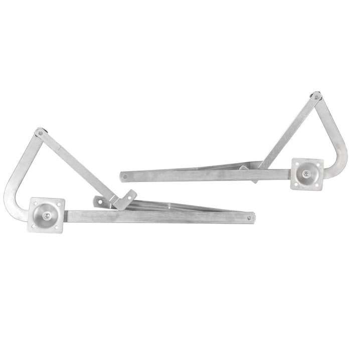 ECOTRIC 55-2 Replacement Attic Ladder Hinge Arms Compatible with 2010-UP Werner Mk 5, WU2210, W2208, W2210 Thick Zinc Attic Ladders Spreader- Pair