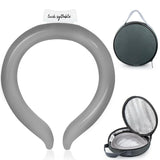 Neck Cooling Tube with Cold Insulated Bag, Reusable Wearable Neck Cooler Ring, Cooling Neck Wraps for Summer Heat Outdoor Indoor