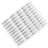 Disposable Tattoo Tips - Autdor 100PCS Disposable Tattoo Tips Assorted for 3RL 5RL 7RL 9RL 3RS 5RS 7RS 9RS 5M1 7M1 Tattoo Needles Round Flat/Magnum Plastic Tattoo Tips for Tattooing