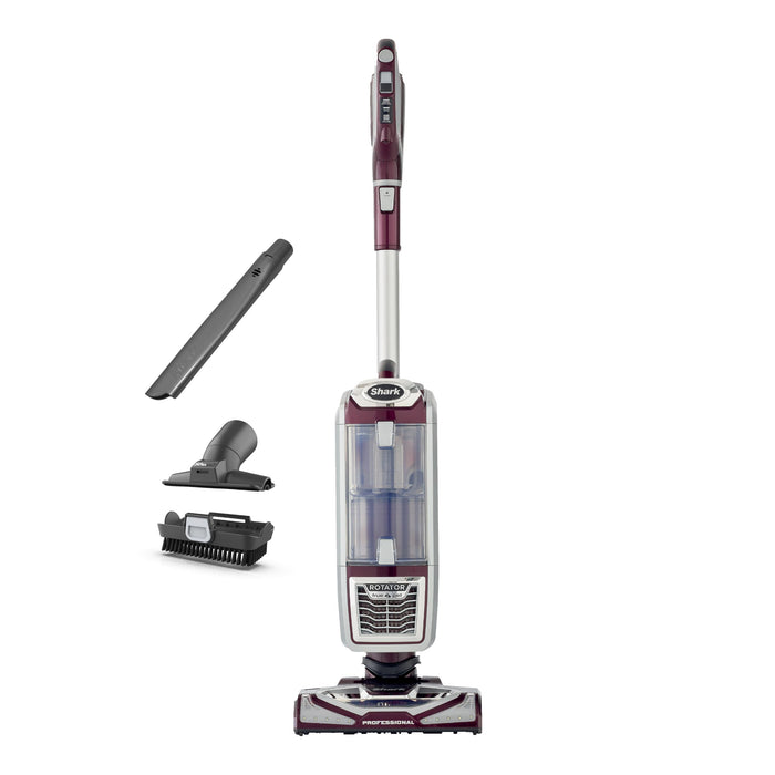 Shark NV752 Rotator Powered Lift-Away TruePet Upright Vacuum with HEPA Filter, Large Dust Cup Capacity, LED Headlights, Upholstery Tool, Perfect Pet Power Brush & Crevice Tool, Bordeaux