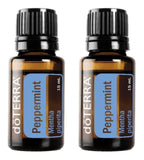 doTERRA Peppermint Essential Oil 15 ml by doTERRA, 2 Pack