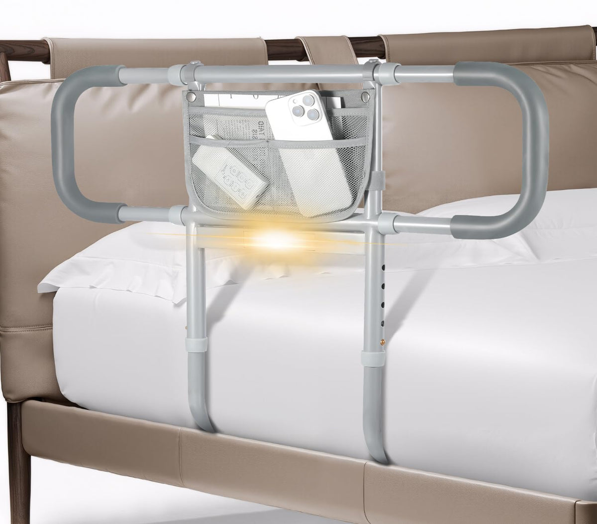 Bed Rails for Elderly Adults Safety, Extended Bed Assist Rail for Seni