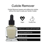 Deborah Lippmann Cuticle Remover Cuticle Softener for Nail Care No Soaking, No Peeling, No Nipping 0.5 Fl Oz