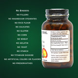 Barlowe's Herbal Elixirs Butea Superba Extract 30:1-60 600mg VegiCaps - Stearate Free, Bottled in Glass!
