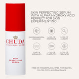 Chuda Healing Hydrating Cream Daily Face Moisturizer for Dry, Sensitive Skin – Facial Cream for Wrinkles, 30ml & Skin Perfecting Serum – Skin Renewal Serum with Alpha Hydroxy Acid (AHA) - 30ml - GIFT SET