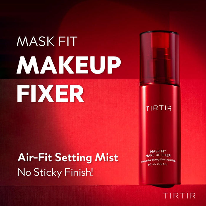 TIRTIR Mask Fit Make-up Fixer, 24H Long Lasting Makeup Finishing Setting Spray, Lightweight and Non-greasy, 2.7 Fl Oz