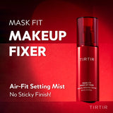 TIRTIR Mask Fit Make-up Fixer, 24H Long Lasting Makeup Finishing Setting Spray, Lightweight and Non-greasy, 2.7 Fl Oz