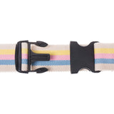 COW&COW Gait Belt 60inch - Transfer and Walking Assistance with Quick Release Buckle for Caregiver Nurse Therapist 2 inches(Pastel stripee)