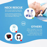 Neck Massager for Pain Relief Deep Tissue, Neck Stretcher Traction, Occipital Release Tool, Trigger Point Massage, Headache Relief, Unique Muscle Stripping Massage Points to Release Deep Muscle Pain