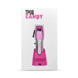 TPOB Candy (Slime 2) Professional Hair Clipper - 7200 RPM Whisper Quiet Barber Clipper w/Color Coded Cutting Taper Blade for The Closest Haircut and Beard Trims