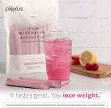 Plexus Slim Microbiome Pink Drink Mix, 30 Servings (Raspberry, Lemon, and Watermelon Flavor)