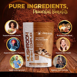 Organic Mushroom Powder Blend - 25 Superfood Varieties