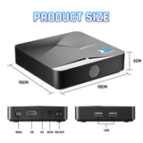 Kinhank 256G Super Console X2 with 100,000+ Classic Games,Retro Video Game Consoles Compatible with 60+ Classis Emulators, S902X2 Chip, Android TV 9.0&Emuelec 4.5 Systems in One, 2 Controllers