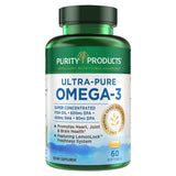 Purity Products - Ultra Pure Omega 3 ,60 softgels