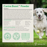 Ultimate Pet Nutrition Canine Boost, 33-in-1 Natural Grain Free Dog Food Booster Topper with Vitamins, Amino Acids, Probiotics, and Digestive Enzymes for Dog Health