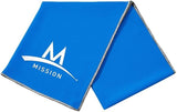 MISSION 3 Mission Cooling Towel Cool Sports Scarf Blue 6" x 42"