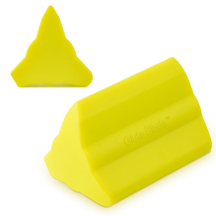 GLUTE BLADE Piriformis Massage Roller with 3 Different Heads for Targeted Trigger Point Pressure, Relieve Pain and Tightness in The Low Back and Sciatica (Medium Density)