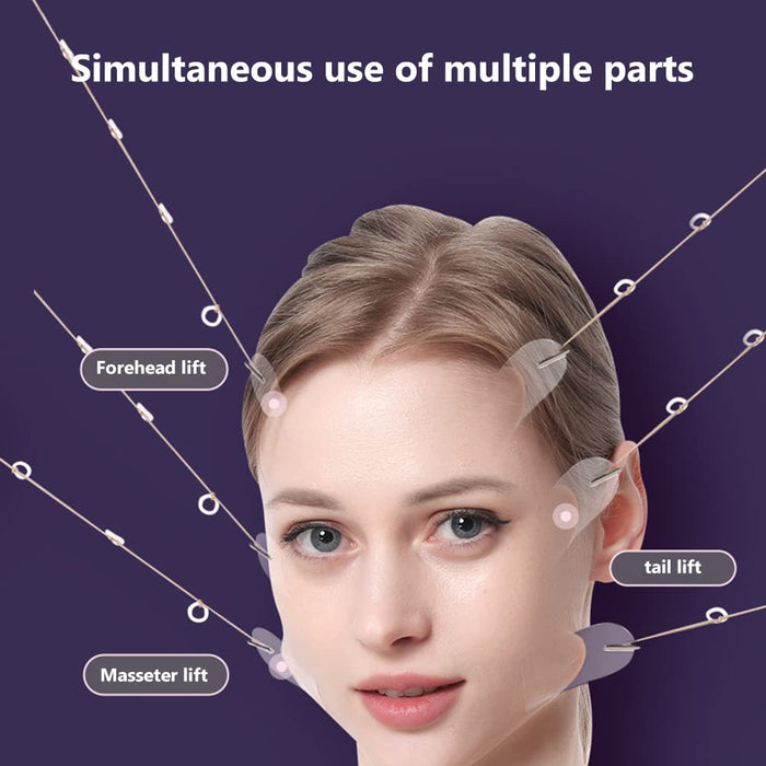 BBABBT 20 Pcs Face Lift Tape, Instant Face Neck and Eye Lift Tapes and Bands, Face Lifting Patches Invisible, Face and Neck Lift Tap