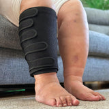 Beltwell Lymphedema Adjustable Compression Wrap For Heaviness, Pain, Fatigue, Circulation (Black, XXL - SHORT) (1 Wraps)