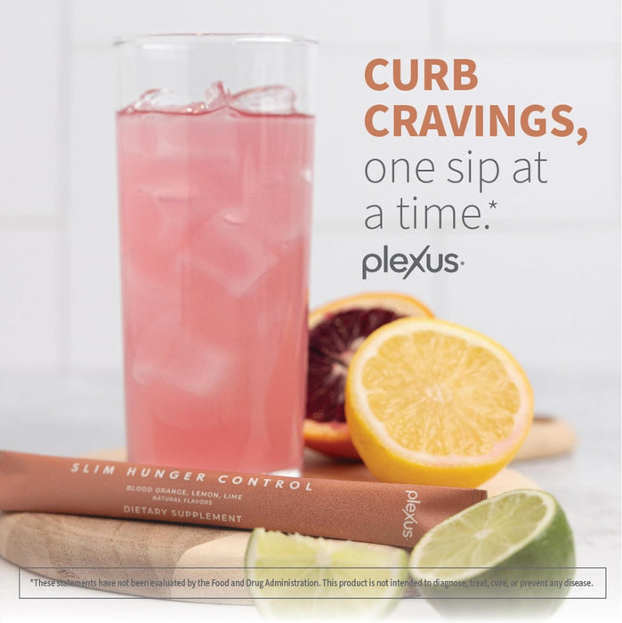 Plexus Slim Hunger Control Orange Lemon Lime Flavor 30 stick packets