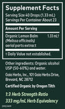 Gaia Herbs Lemon Balm - for Stress Relief & Calm - with Lemon Balm Extract - 1 Fl Oz Organic Liquid Dropper Bottle (23 Servings)